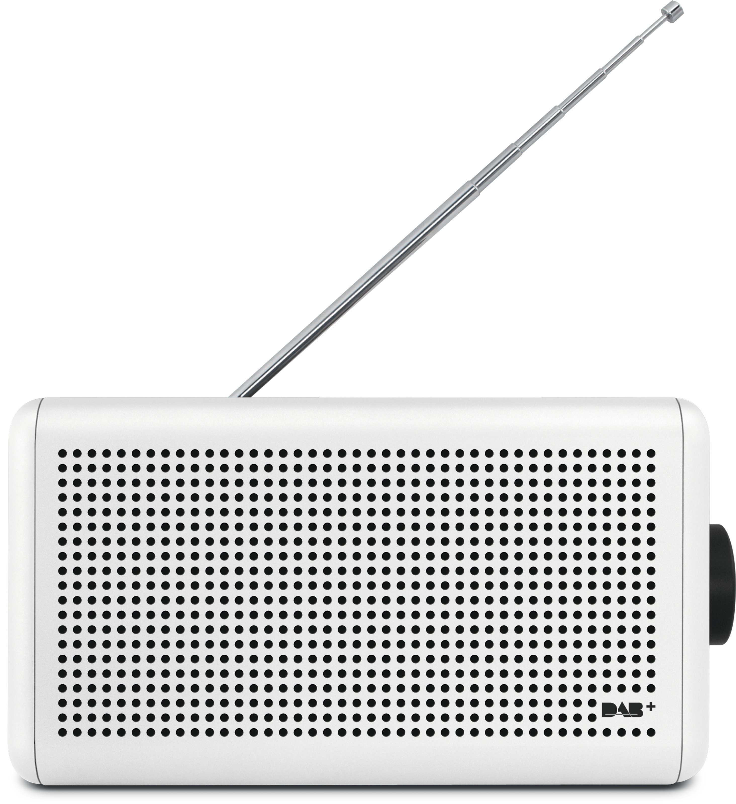 Nordmende Transita 210 Digitalradio (DAB) (Digitalradio (DAB), UKW mit RDS, 6,00 W, Bluetooth Lautsprecher, tragbares Radio, mit Akku) weiß