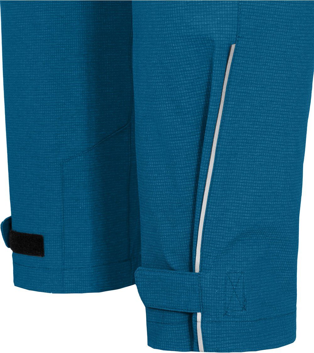 gepolsterter robust, (mit Saphir Zipp-off VINA elastisch, Radhose Zip-off-Hose Damen Normalgrößen, Bergson blau Innenhose),