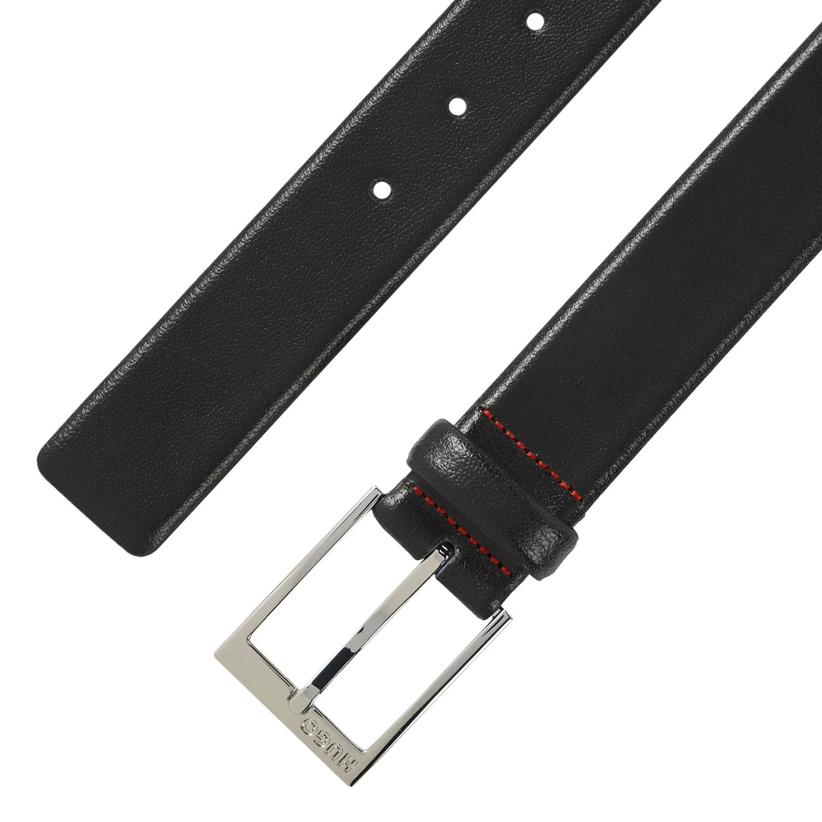 HUGO Ledergürtel Gellot_SZ35 aus genarbtem Leder günstig online kaufen