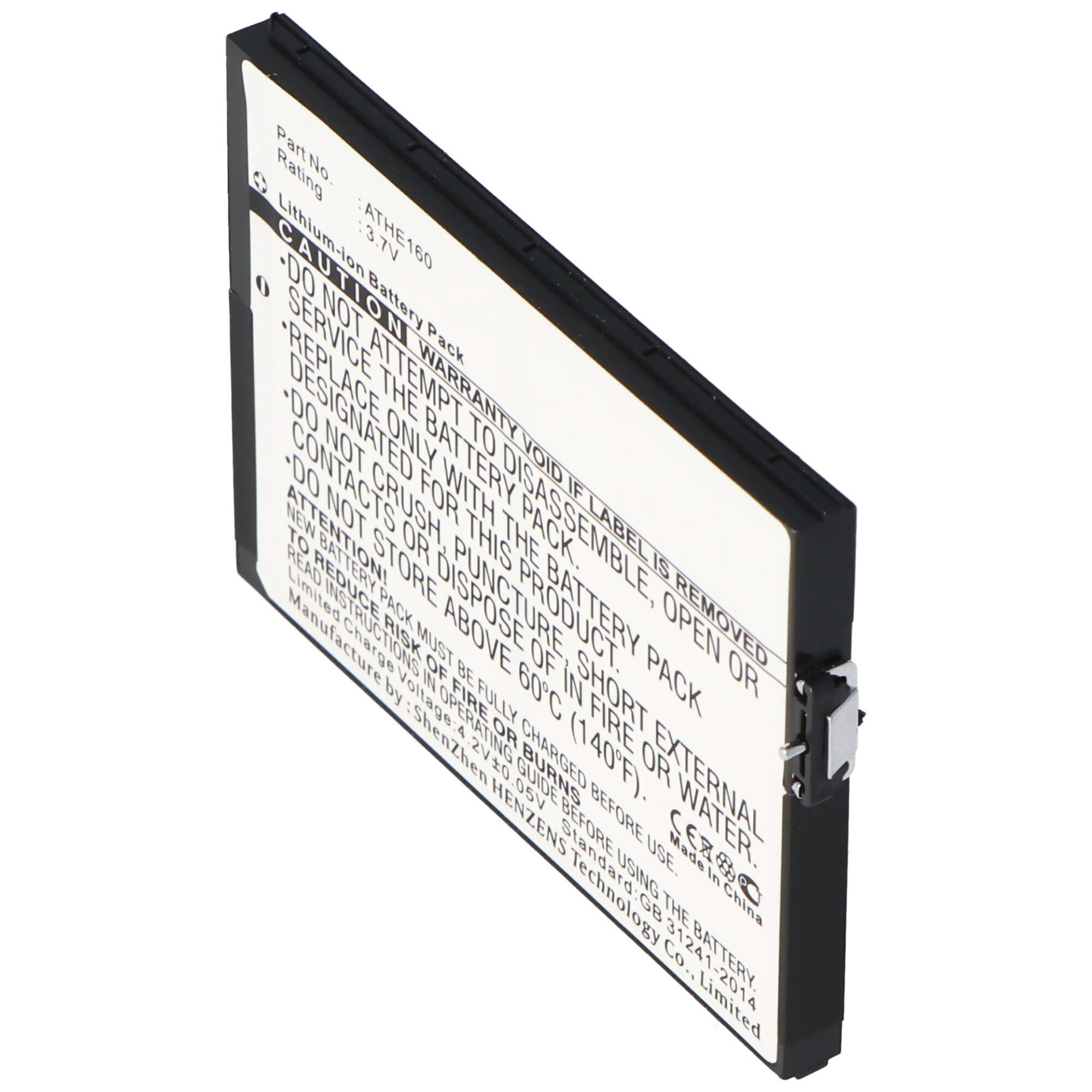 AccuCell AccuCell Akku passend für HTC Advantage, P/N ATHE160, 2000-2200mAh Akku 2200 mAh (3,7 V)