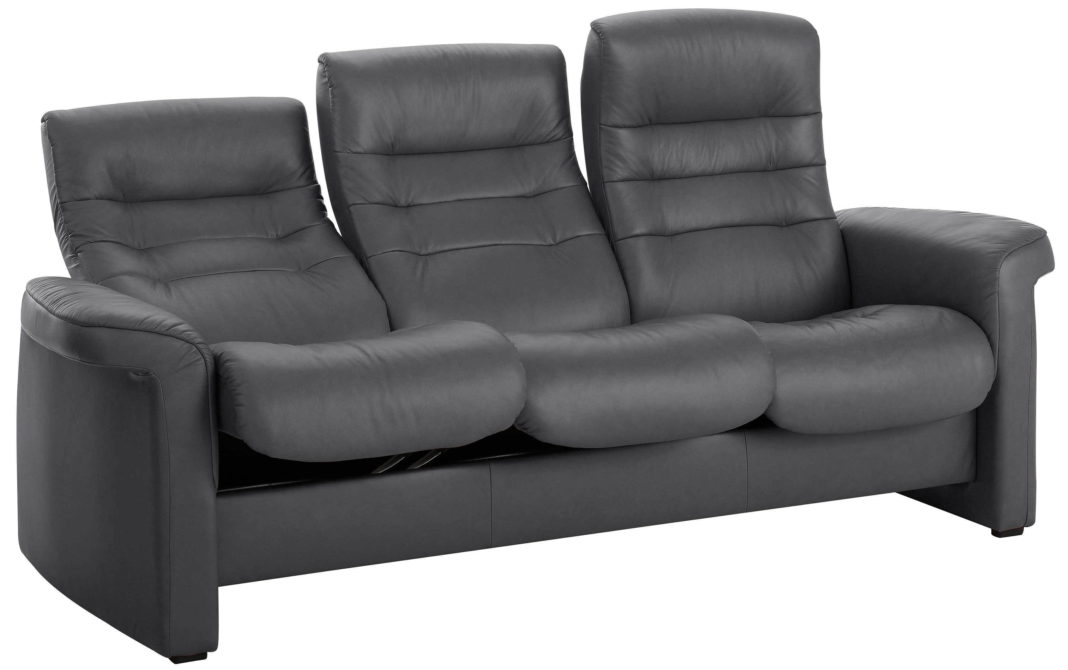 Stressless® 3-Sitzer Sapphire, High Back, inklusive Relaxfunktion & Rückenverstellung, Breite 209 cm rock PALOMA