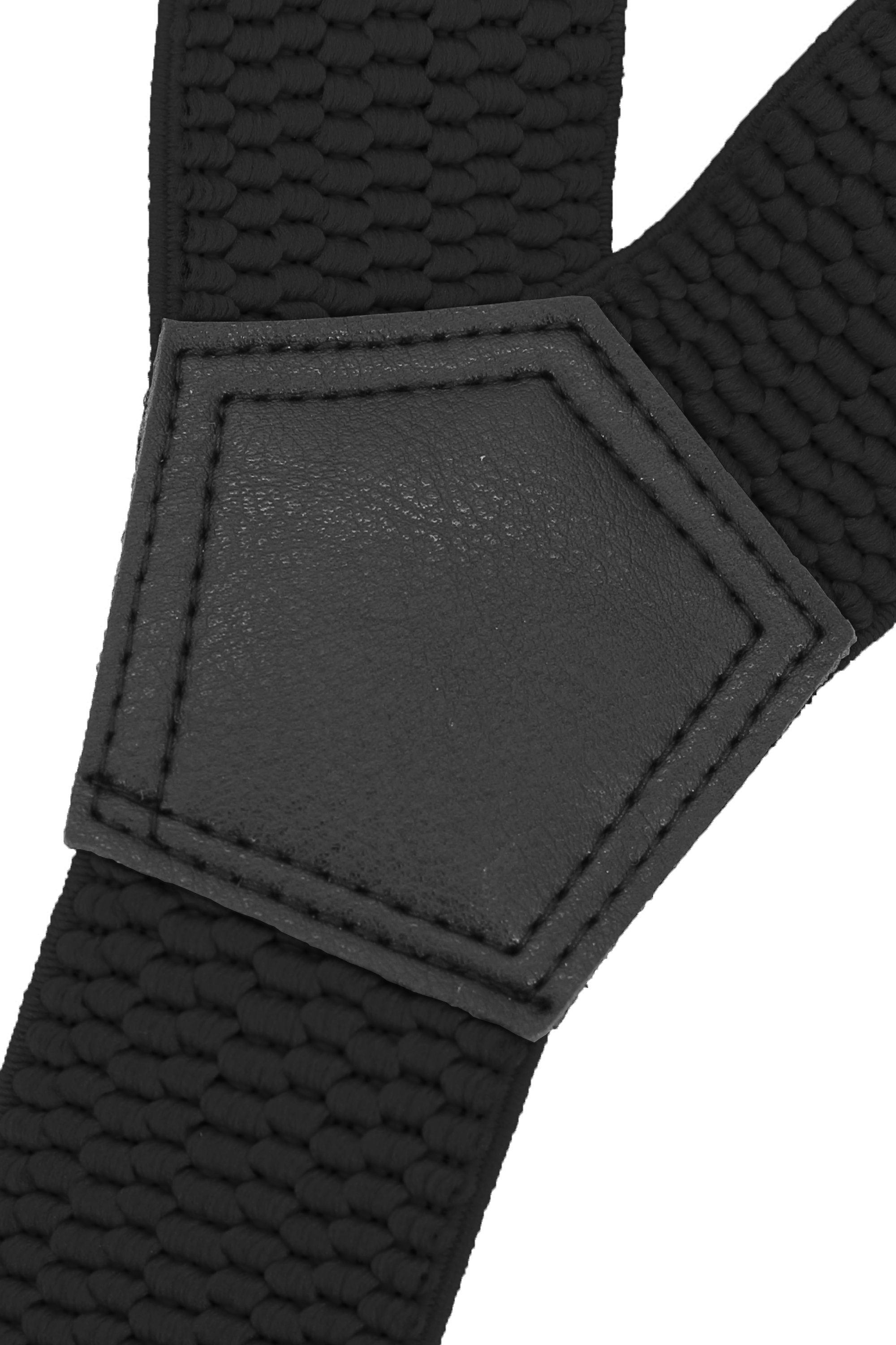 Fabio Farini Hosenträger mit passender Fliege als Set 4cm Y-Form für Herren günstig online kaufen