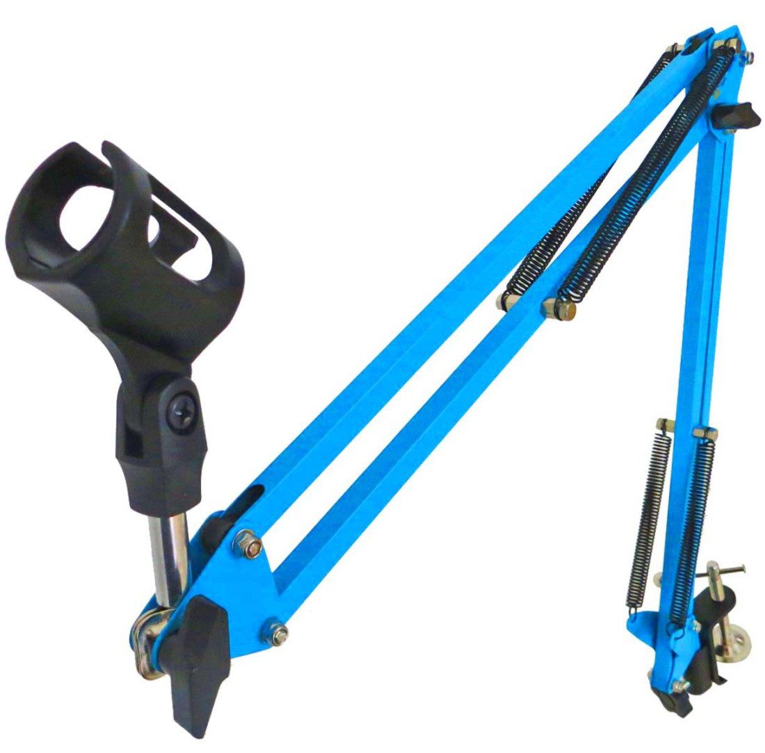 Mikrofonständer keepdrum NB35 BL Blau Tisch-Mikrofonarm