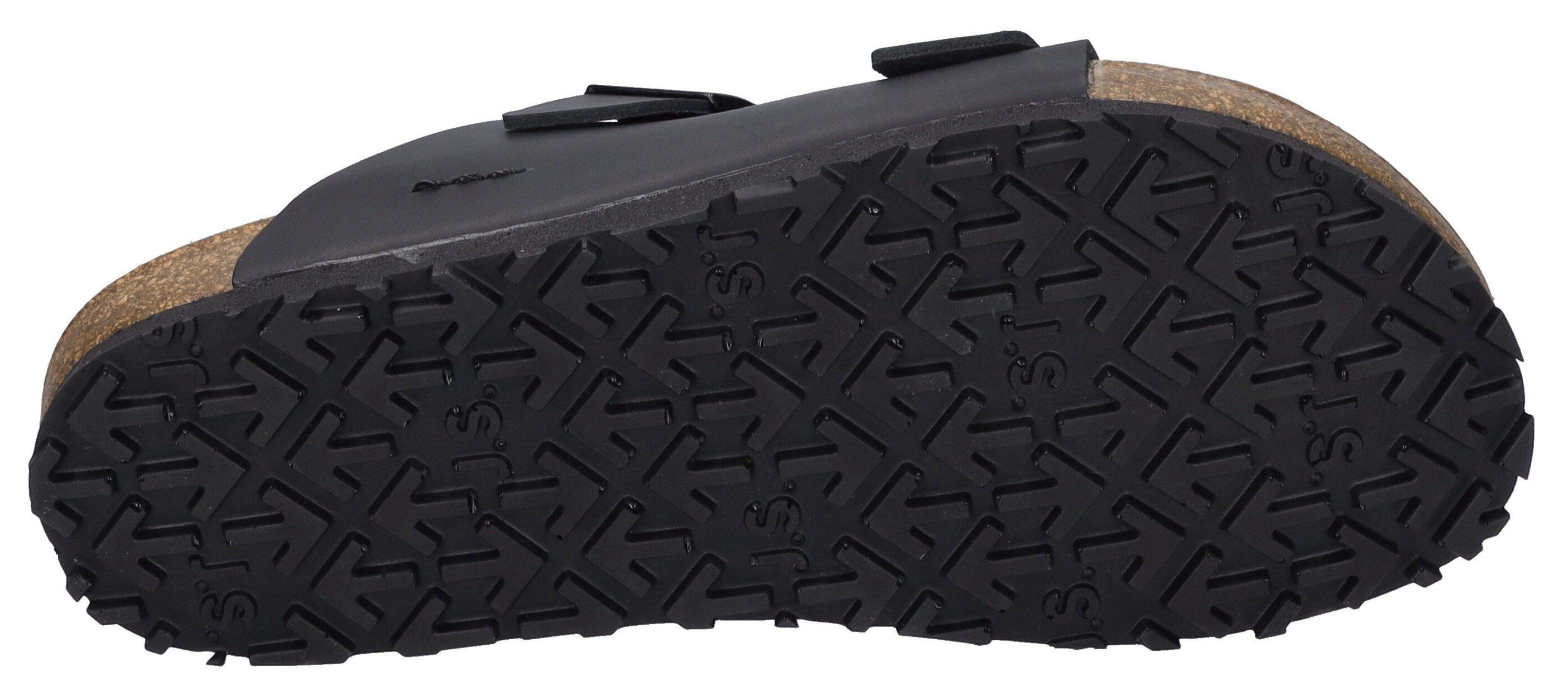 Josef Seibel Hermine 01 Pantolette, Plateau Sandale, Sommerschuh, Hausschuh mit komfortablem Fußbett