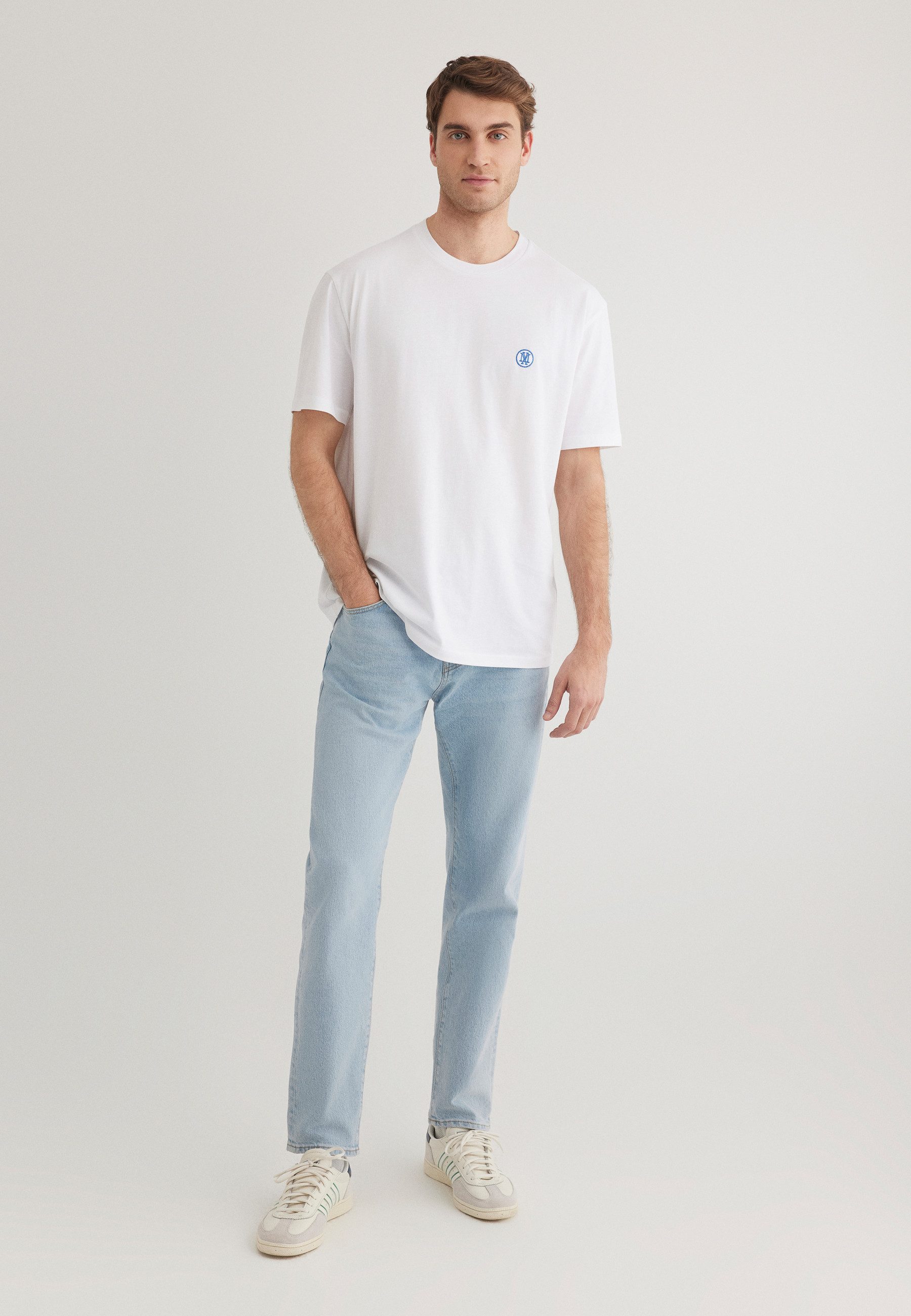 Mavi T-Shirt LOGO EMBROIDERY TEE Logo Tee günstig online kaufen