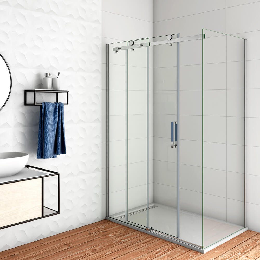 duschspa Eckdusche 8mm NANO Glas Duschkabine günstig online kaufen
