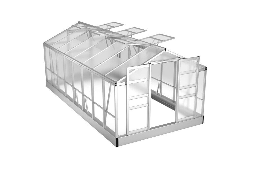 OUTFLEXX Gewächshaus silberfarben | Rab... OUTFLEXX Gewächshaus silberfarben | Rab...