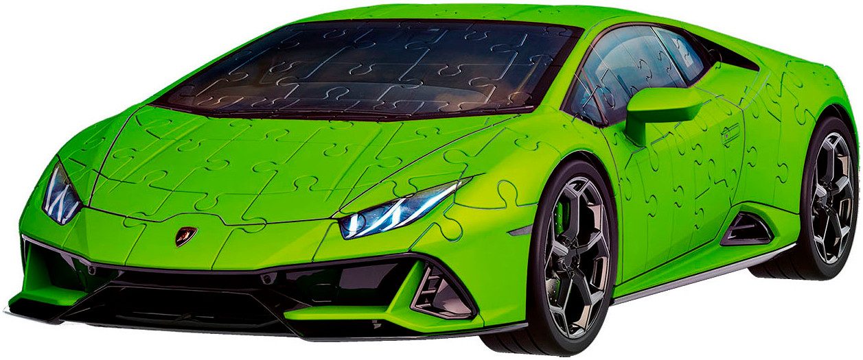 Ravensburger 3D-Puzzle Iconics: Lamborghini Huracán EVO, 108 Puzzleteile, Made in Europe
