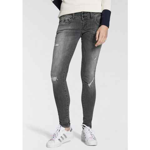 LTB Skinny-fit-Jeans JULITAXSMU mit extra-engem Bein, niedriger Leibhöhe und Stretch-Anteil - EXKLUSIV