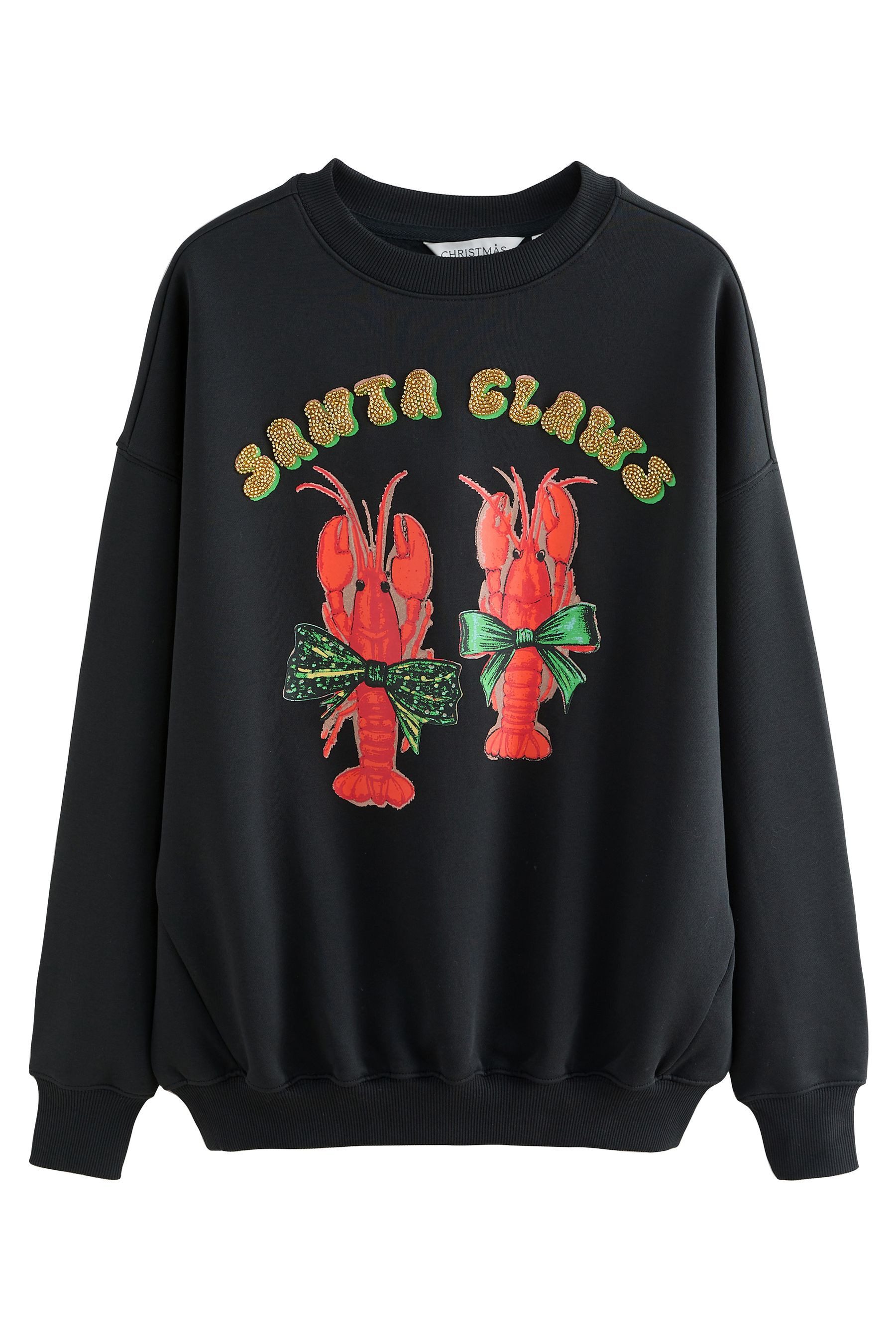 Next Sweater Sweatshirt mit Grafik, Santa Hummer (1-tlg)