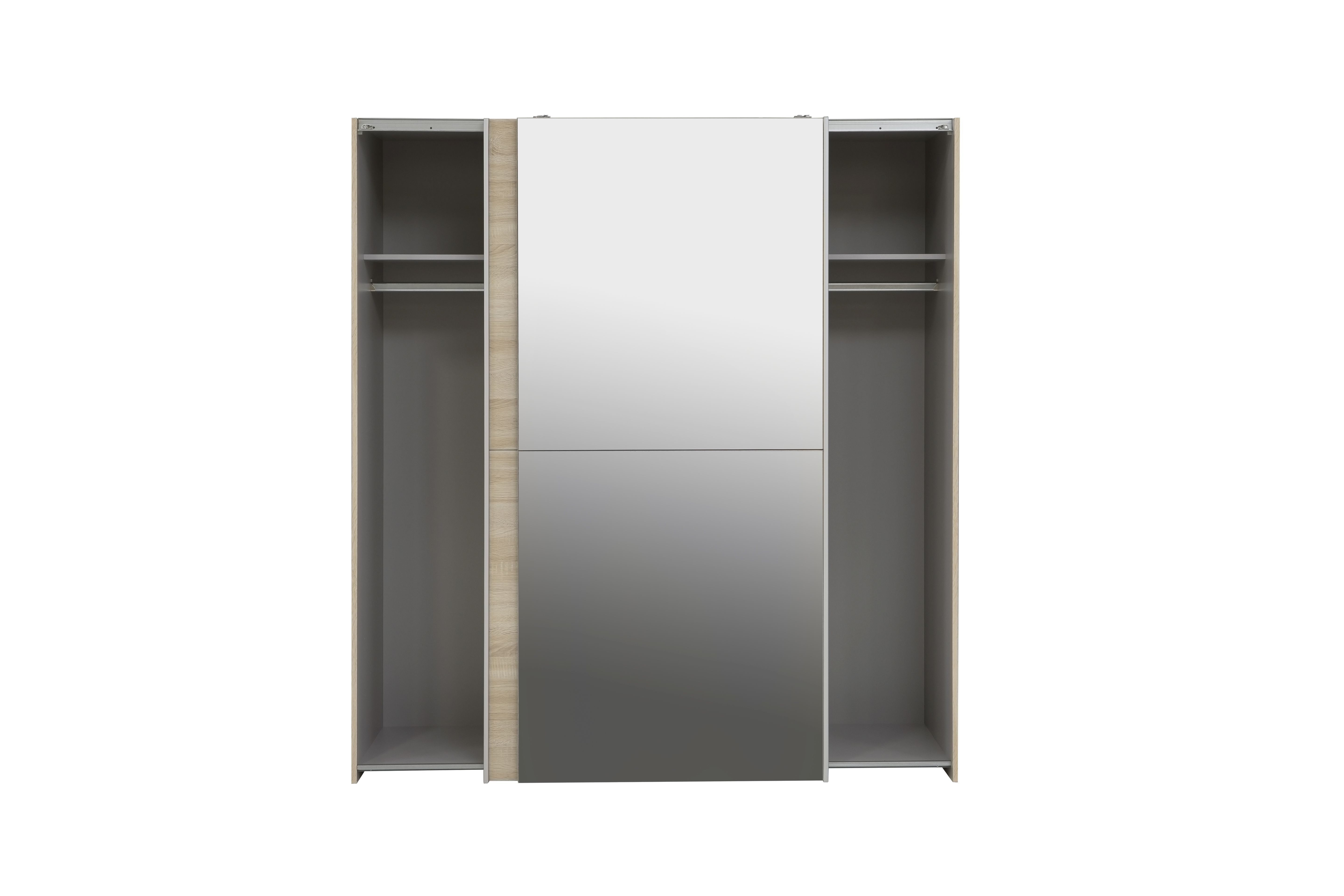 FORTE Schwebetürenschrank Schwebetürenschrank WHITE KISS