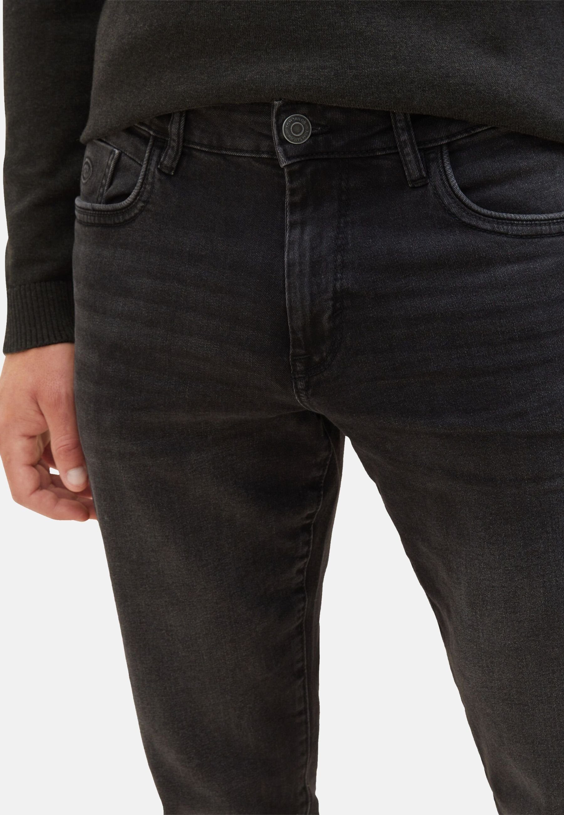 TOM TAILOR 5-Pocket-Jeans Jeans Josh Five-Pocket-Style lange Hose Slim Fit (1-tlg)