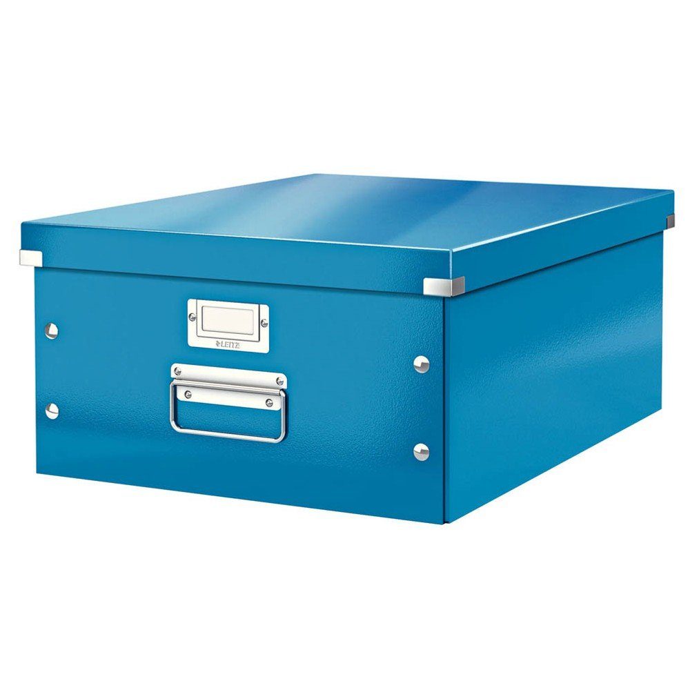 LEITZ Aufbewahrungsbox 1 Aufbewahrungsbox 36,9x20x48,2cm Click & Store WOW blau