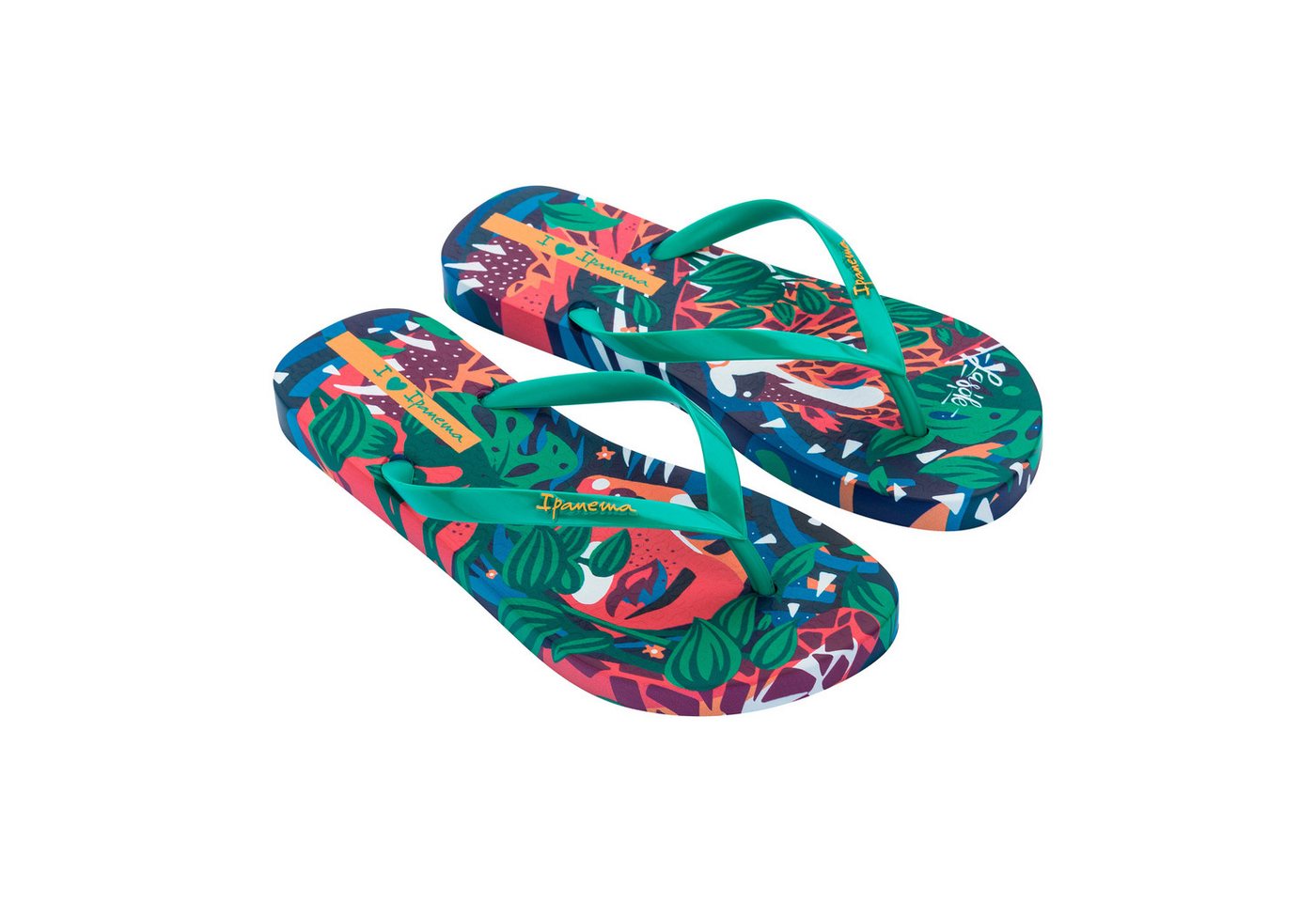 Ipanema IPANEMA GRAFFITI V FEM - Zehentrenner / Flip Flop Zehentrenner bunte Flip Flops - wasserfest - auffällige Design