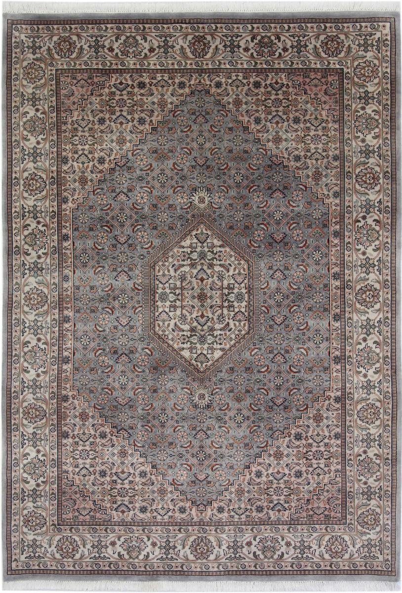 Orientteppich Indo Bidjar 168x243 Handgeknüpfter Orientteppich, Nain Trading, rechteckig, Höhe: 15 mm