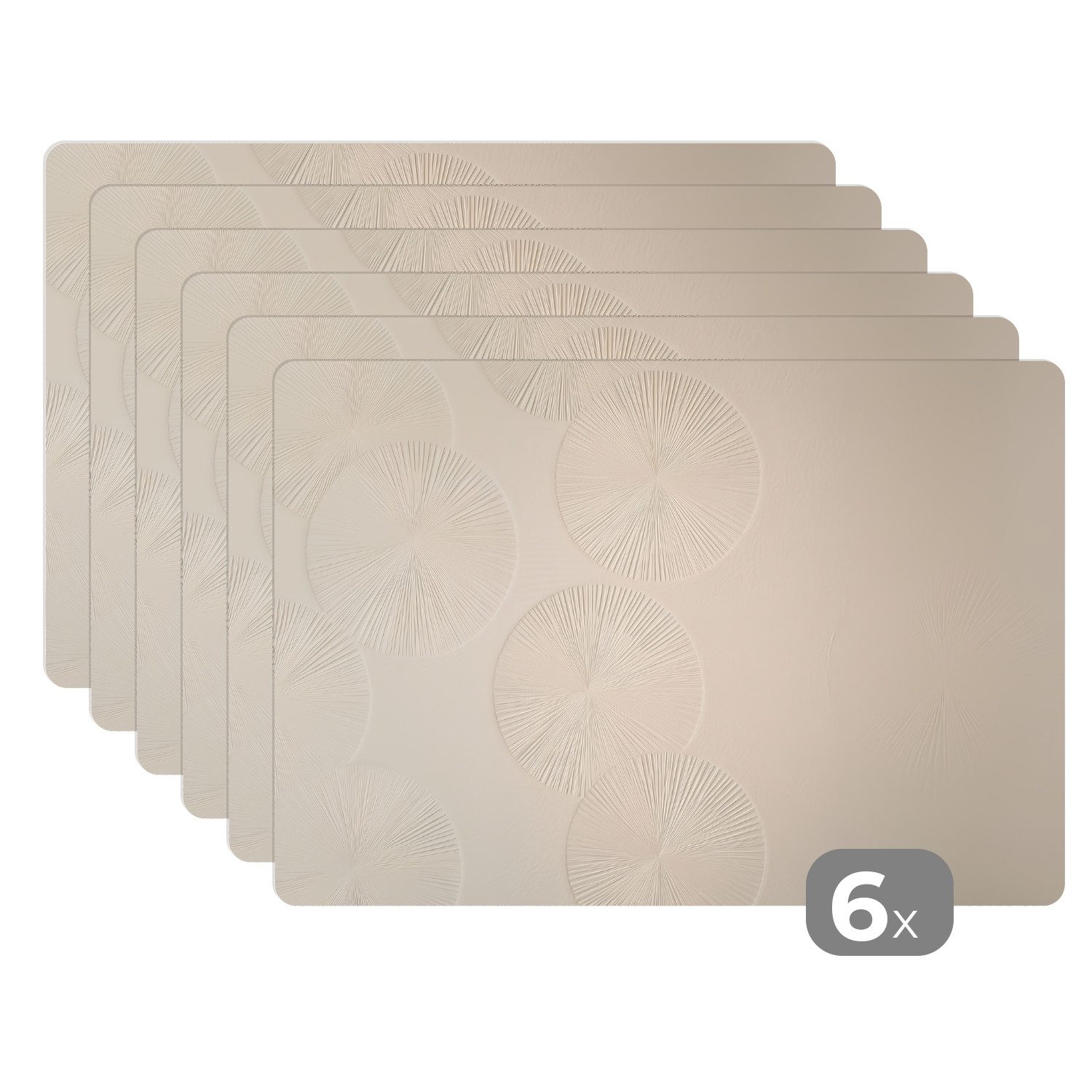 MuchoWow Platzset Japandi - Beige - günstig online kaufen