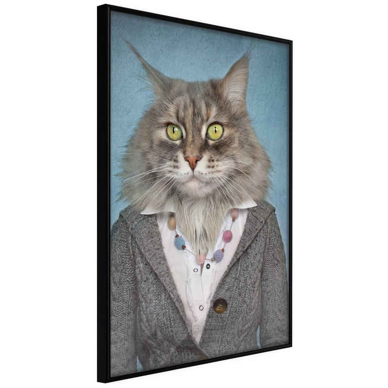 Artgeist Poster Mrs. Cat []