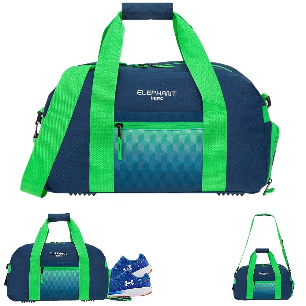 ELEPHANT Schulrucksack Schultrolley Trolley Hero Signature Schulrucksack (3 Teile Set), Rucksacktrolley Schule Rucksack Trolly, Sporttasche, Mäppchen Box +tsm – Bild 5 von 5