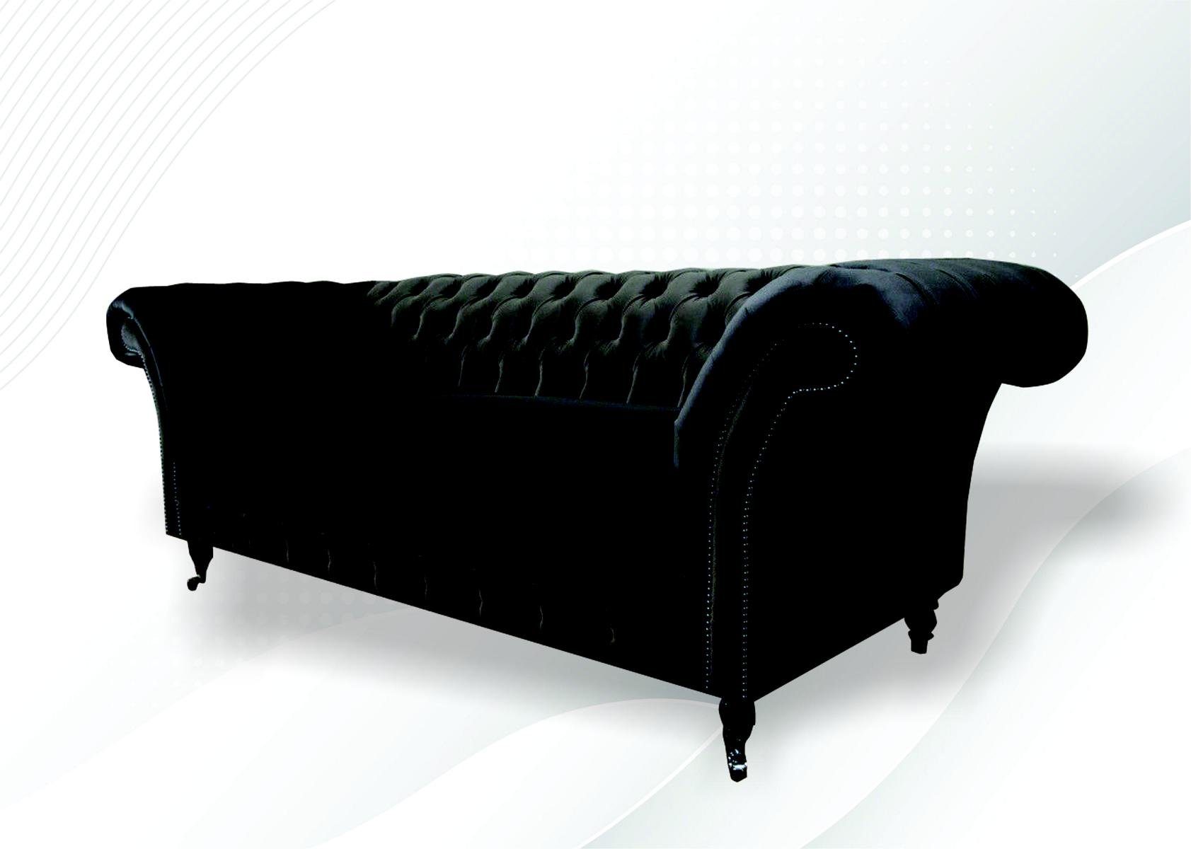 Design Chesterfield Chesterfield-Sofa, cm JVmoebel 3 225 Sofa Sitzer Couch Sofa