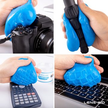 Lens-Aid Tastatur-Reinigungs-Set Reinigungsgel für Tastatur, Laptop, Kamera, (1-St), antibakteriell