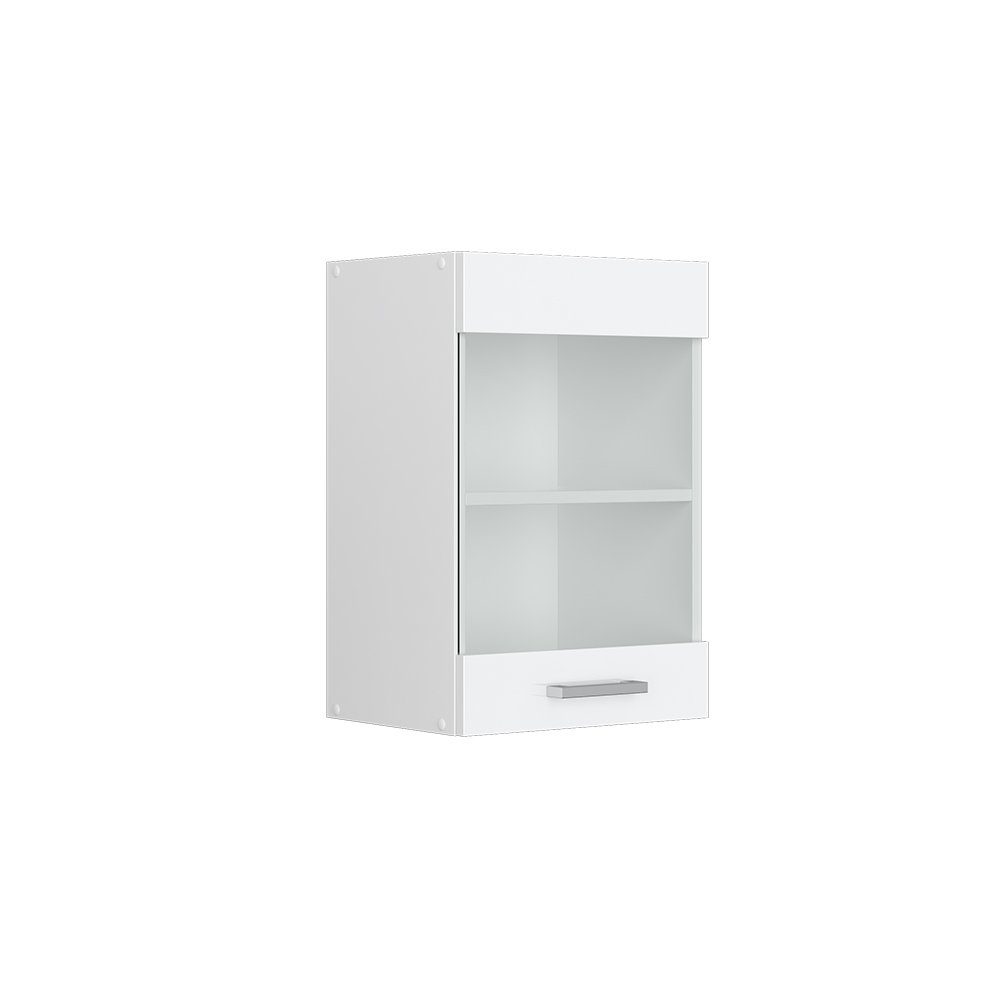 Vicco Glashängeschrank R-Line, Weiß Hochglanz/Weiß, 40 günstig online kaufen