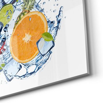 DEQORI Magnettafel 'Fruchtige Erfrischung', Whiteboard Pinnwand beschreibbar