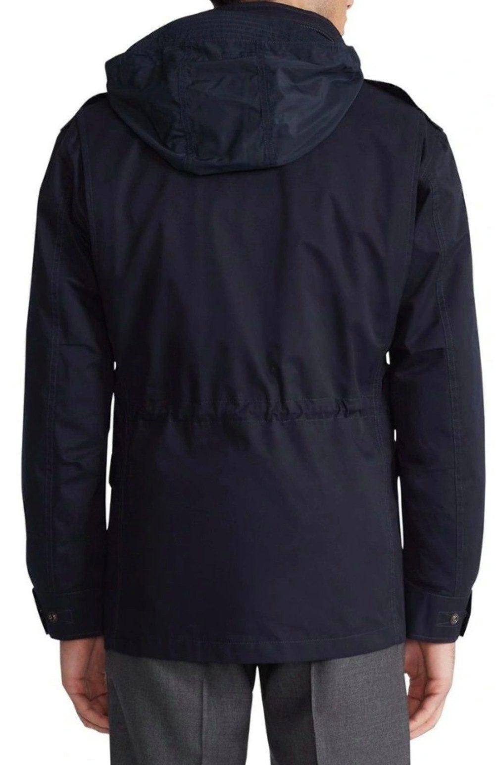 Polo Ralph Lauren Winterjacke 2 in 1 Hooded Jacke Parka Vest Weste Field Jacket Wasserabweisender Stoff, abnehmbare Kapuze und Innenfutter