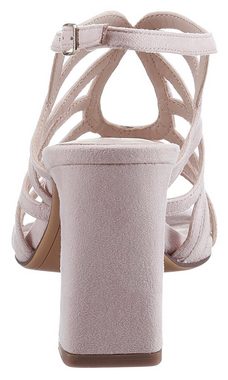 Tamaris High-Heel-Sandalette mit modischer Karreeform