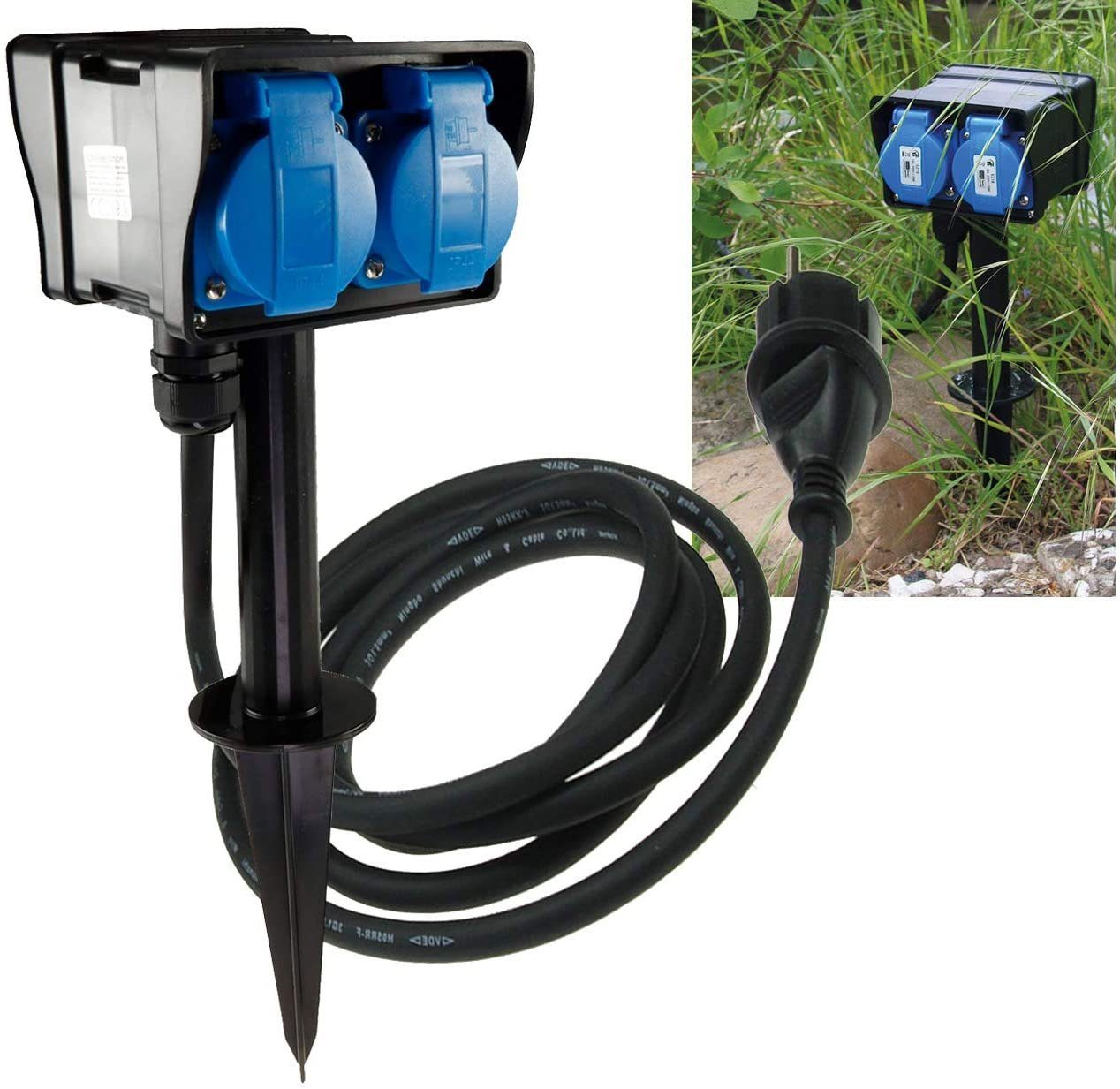 OTTOTrade™ Купить Уличные розетки Gartensteckdose »Gartensteckdose 4