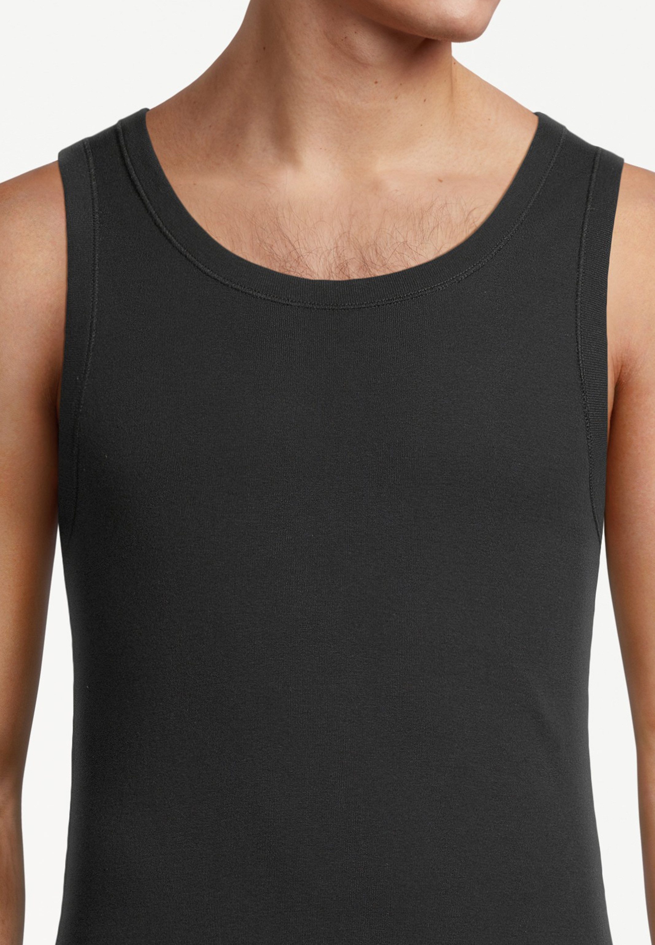 seidensticker Unterhemd 4er Pack Modern Basic (Spar-Set, 4-St) Unterhemd / Tanktop - Baumwolle - Atmungsaktiv