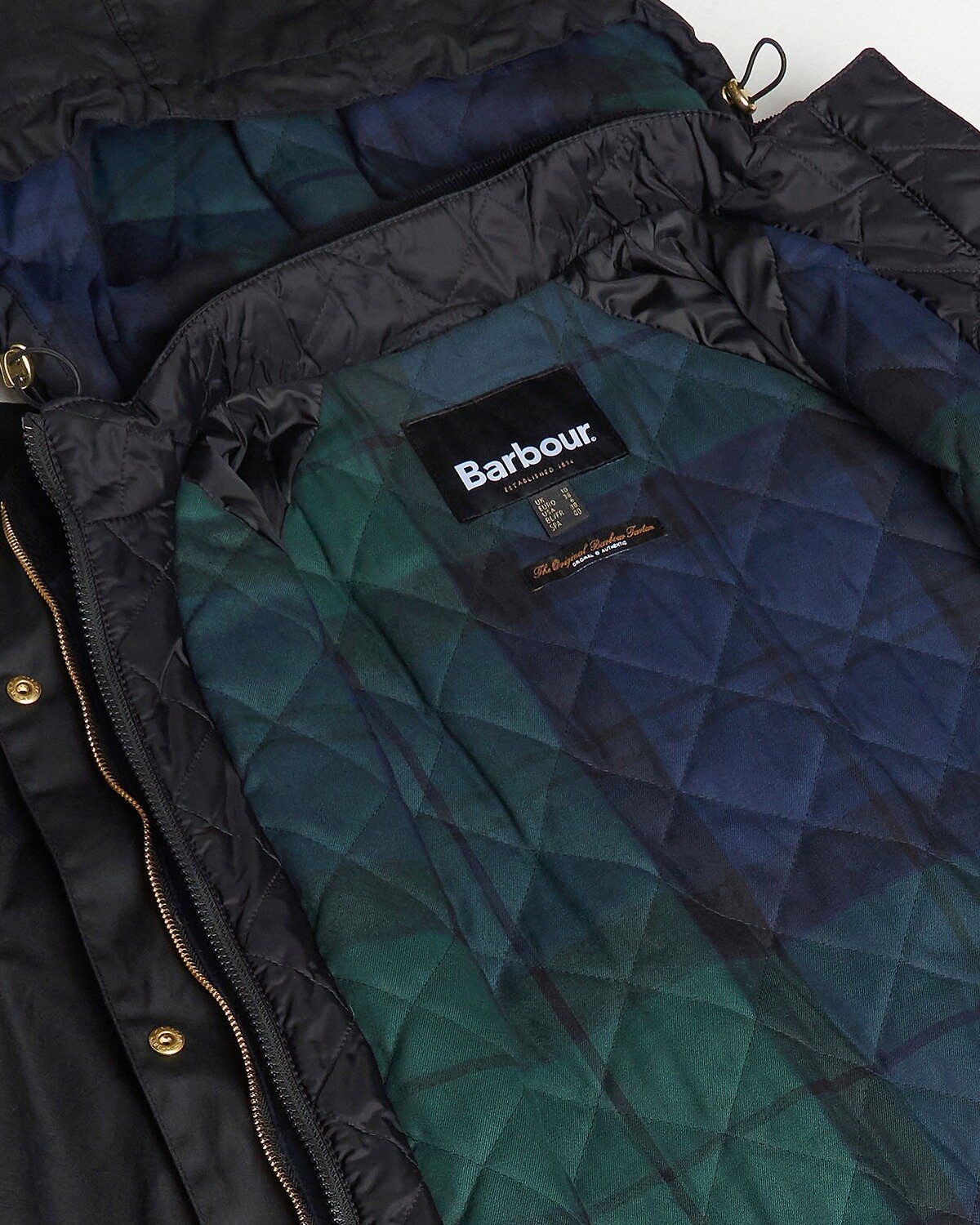 Barbour Funktionsmantel Wachsmantel Long Cannich