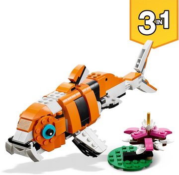 LEGO® Konstruktionsspielsteine Majestätischer Tiger (31129), LEGO® Creator 3in1, (755 St)