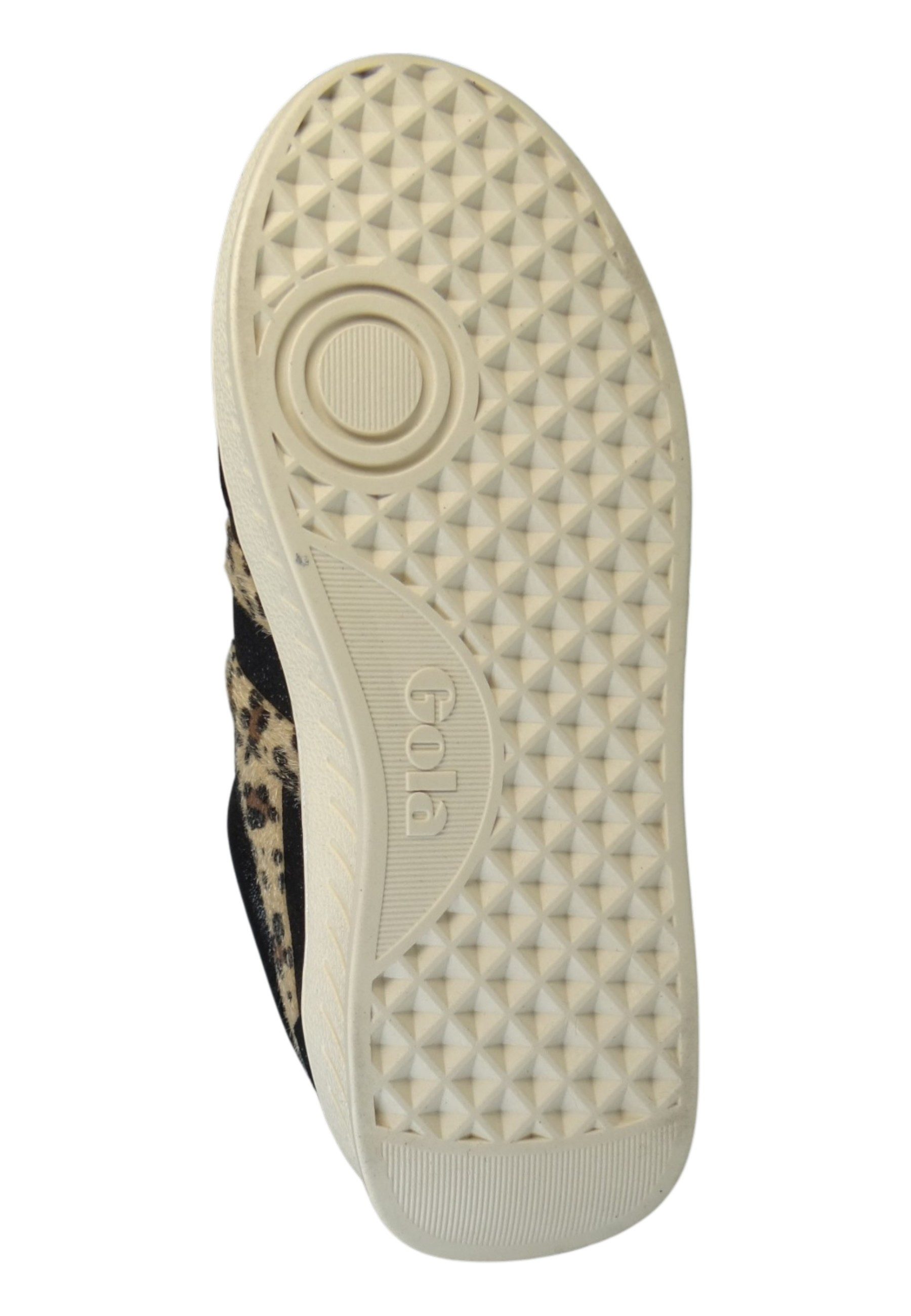 Gola CLB773 BZ Black/Leopoard/Bone Sneaker