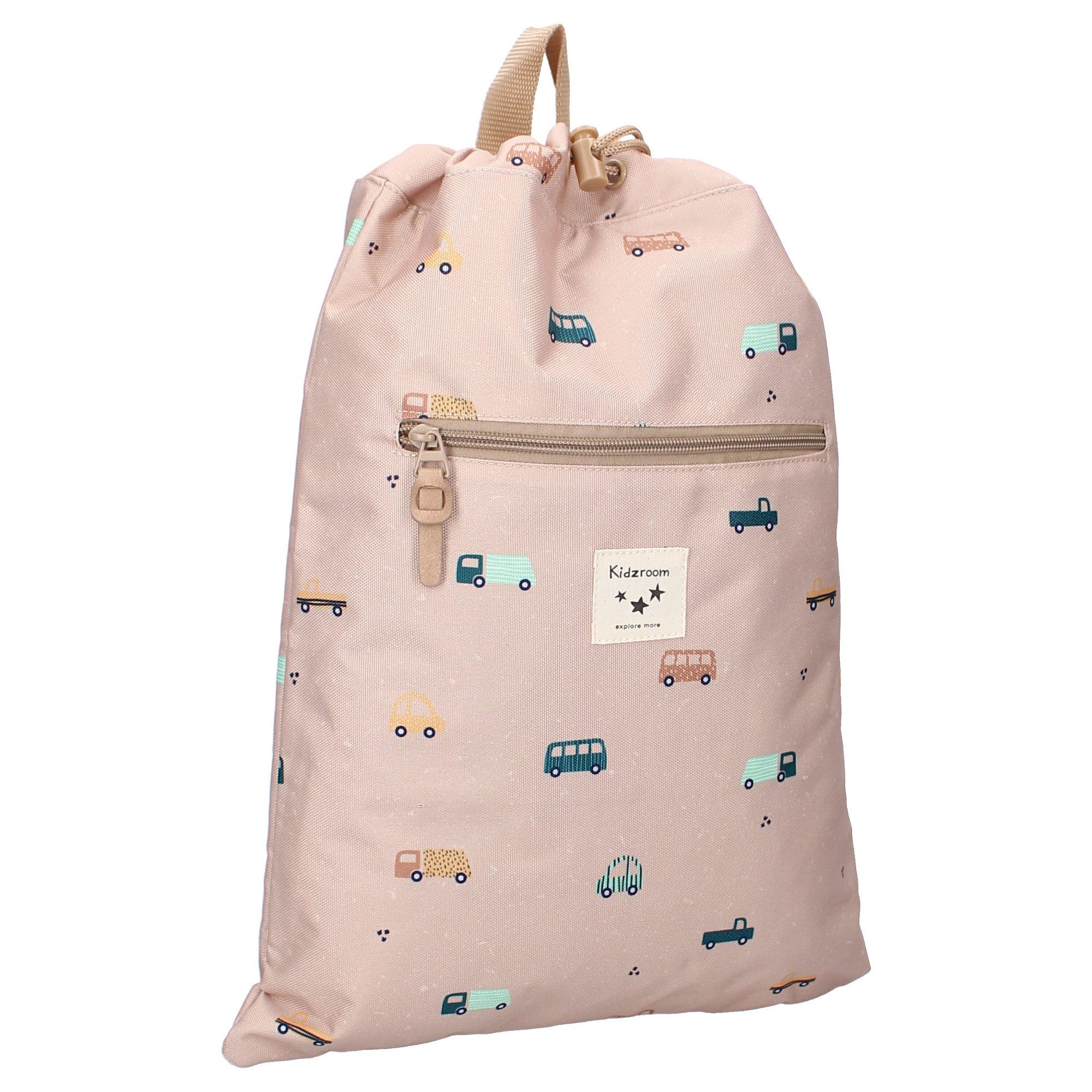 Kidzroom Kinderrucksack Sportbeutel Prague Sweet Cuddles Cord-Turnbeutel mit Kordelverschluss