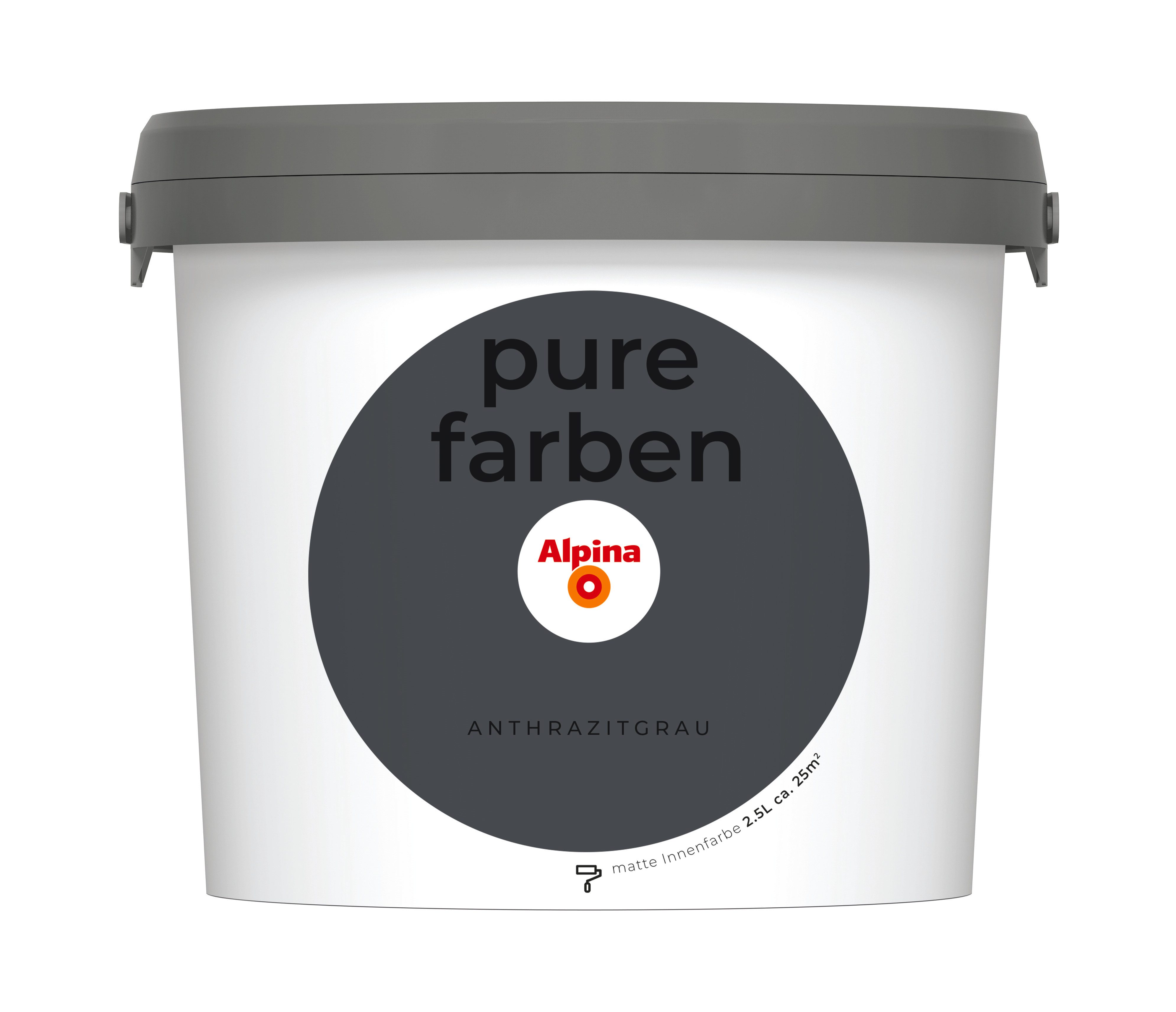 Alpina Wandfarbe Alpina pure farben - Grautöne