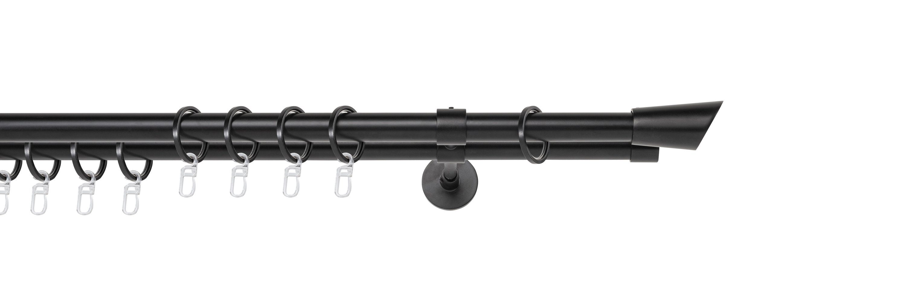 ondeco Gardinenstange Rundrohr Wandabstand 20cm Rag, günstig online kaufen