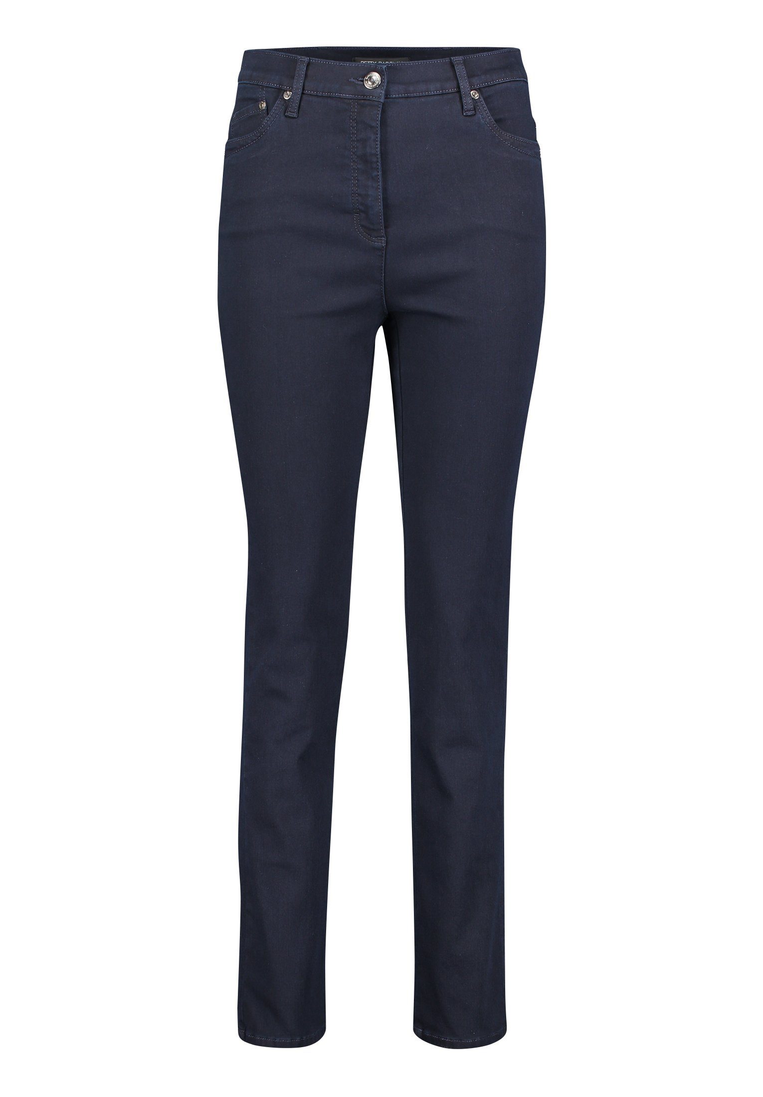 Blue Regular-fit-Jeans mit Denim hohem Betty Dark Bund Barclay