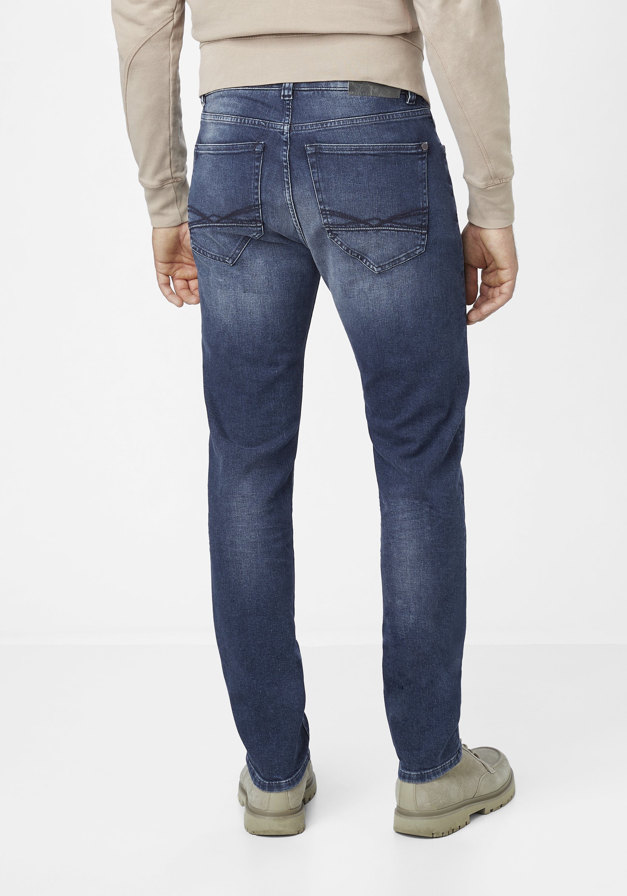 Regular Fit 5-Pocket Jeans Paddock's DUKE Straight-Jeans