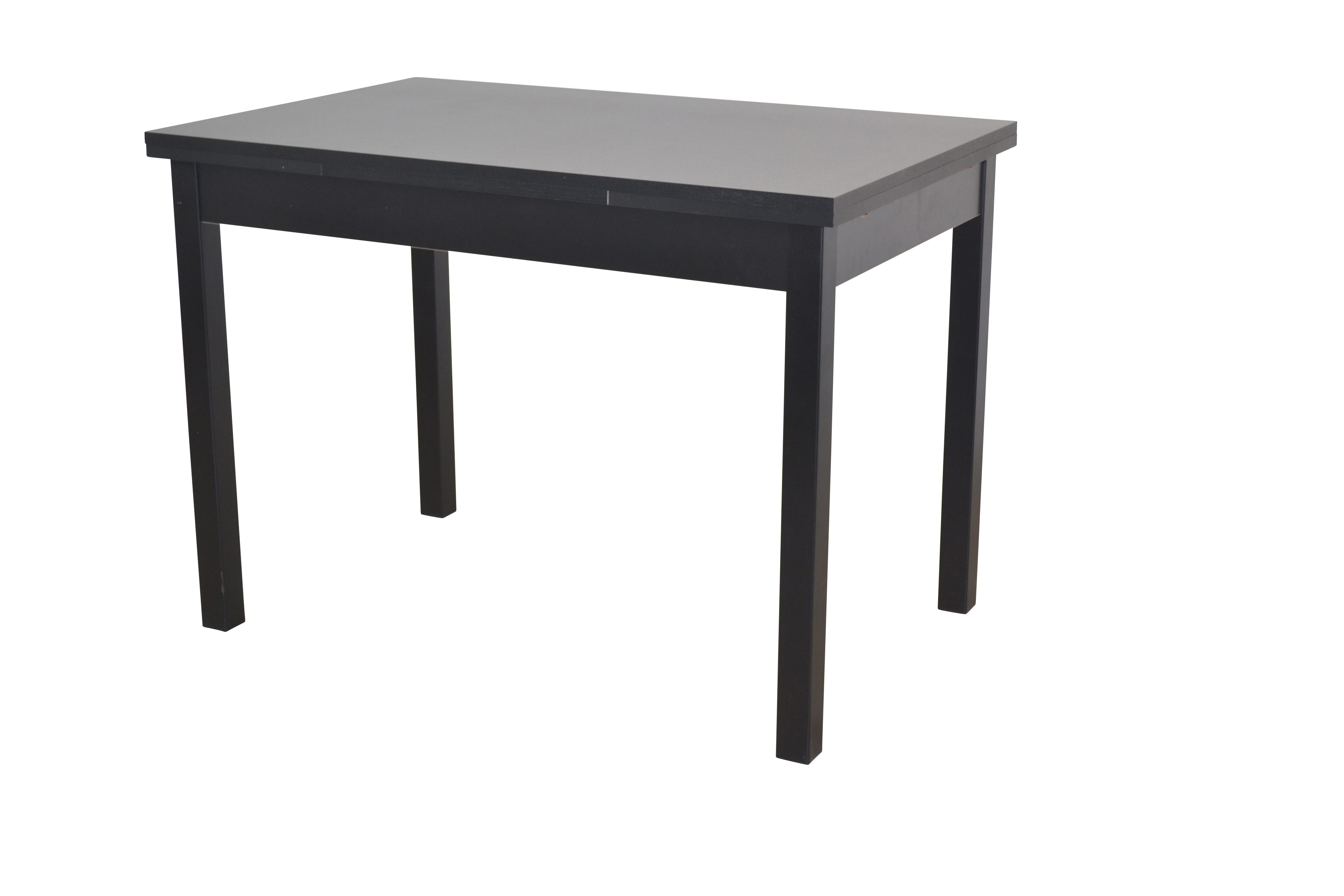 moebel-direkt-online Esstisch schwarz, ausziehbar von 104 - 164 cm (1 Tisch günstig online kaufen