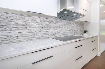Rodnik Küchenrückwand Klinkerwand, ABS-Kunststoff Platte Monolith in DELUXE Qualität mit Direktdruck