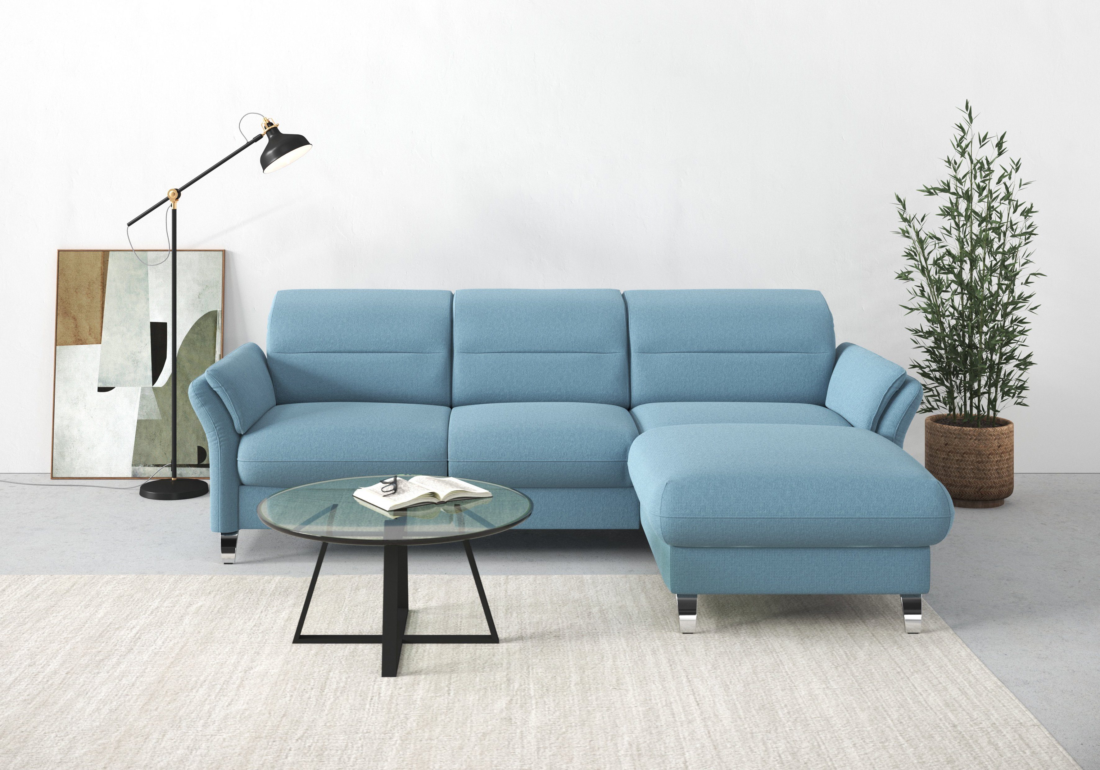 sit&more Ecksofa Grenoble L-Form mit Federkern, günstig online kaufen