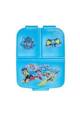 PAW PATROL Lunchbox Brotdose Marshall Chase Skye Rubble Everest, Vesperdose mit 3 Fächern, BPA-frei