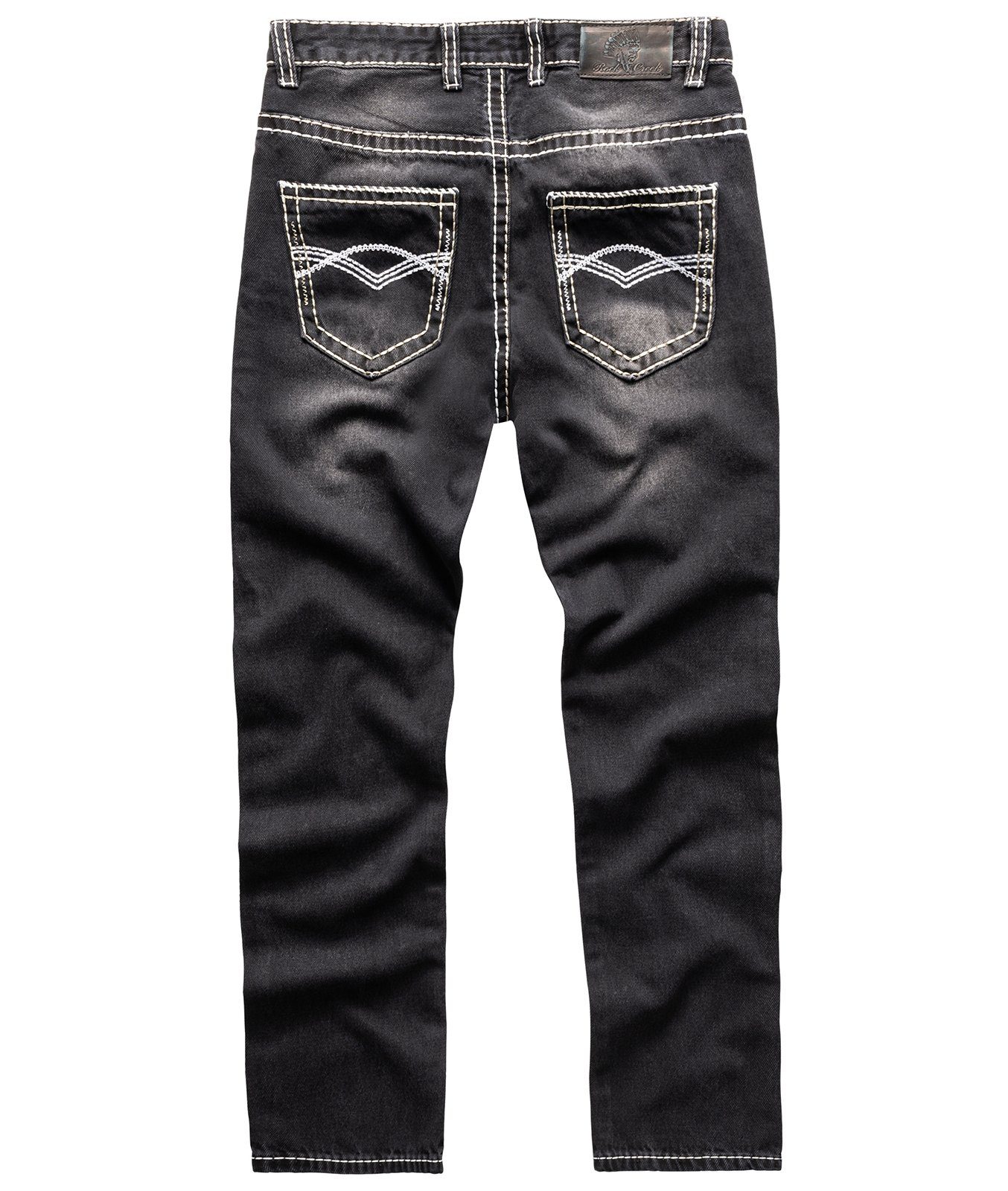 Rock Creek Straight-Jeans Herren Comfort Fit Jeans RC-2169