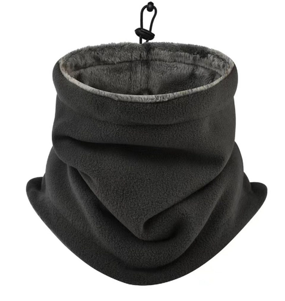 nsihing Multifunktionstuch Winter Halswärmer Für Herren Damen, Winter Loop Schal Weichem Fleece Halswärmer Winddicht Ski