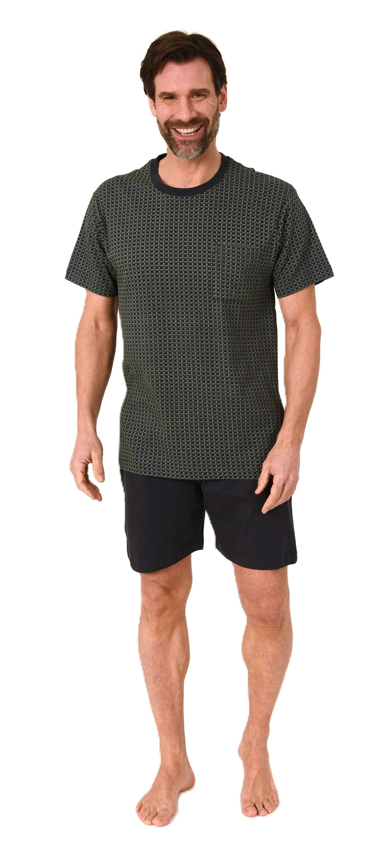 Normann Pyjama Normann Herren Schlafanzug Shorty günstig online kaufen