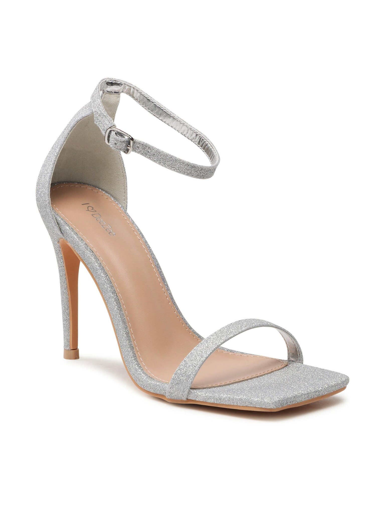 DeeZee Sandalen FB89725-19 Silver Glitter Sandale