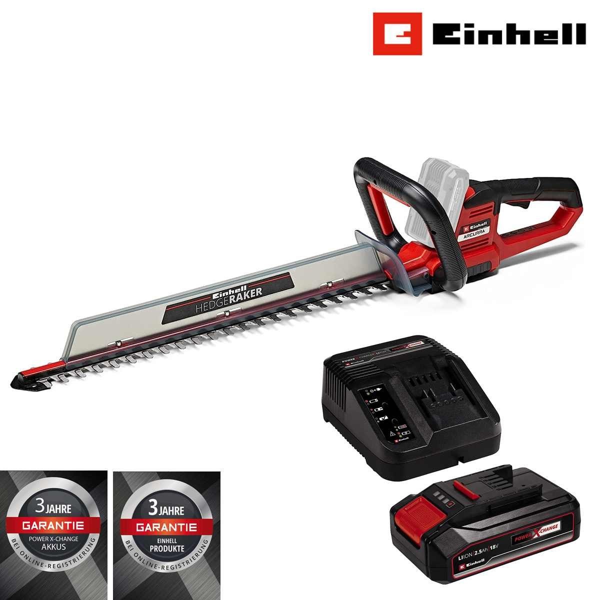 Einhell Akku-Heckenschere ARCURRA 18/55 mit Akku günstig online kaufen