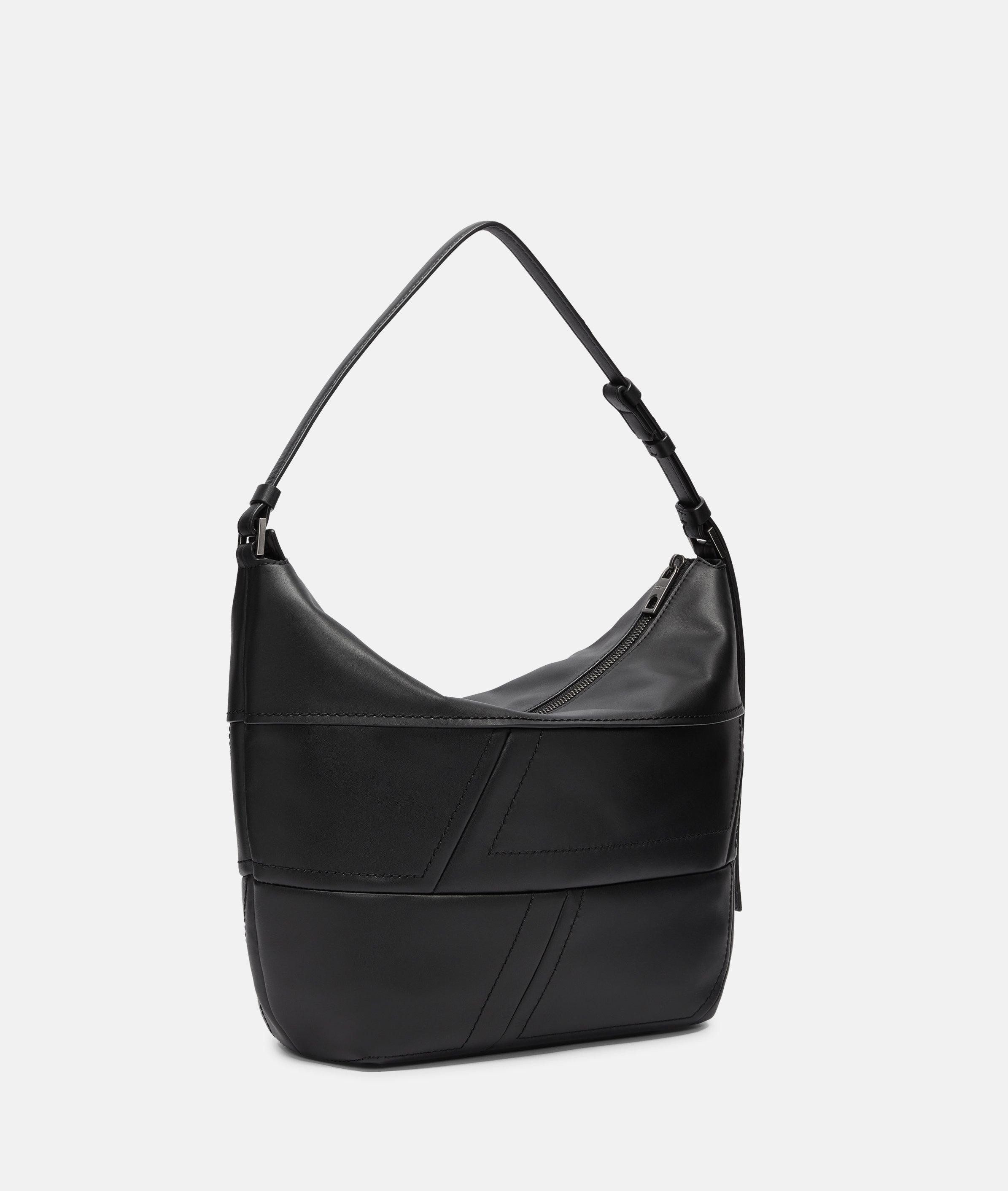 Liebeskind Berlin Schultertasche Edda Hobo M, Geräumige Hobo-Bag aus Nappaleder
