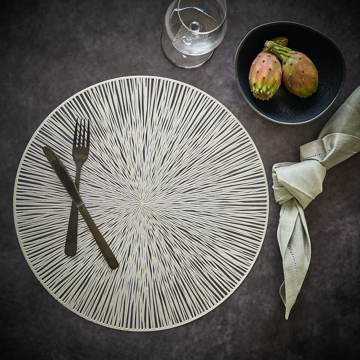 Zeller Present Platzset, (Set), feierlichen Look günstig online kaufen