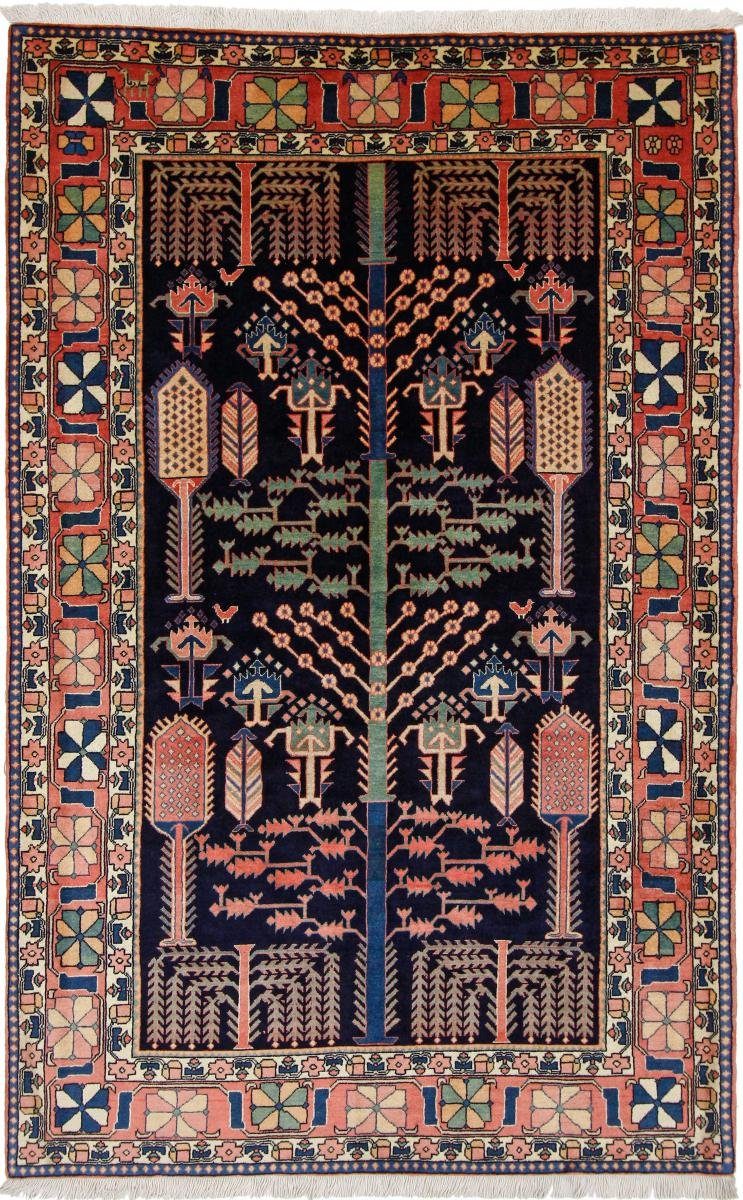 Orientteppich Bakhtiar Baba Heydar 156x241 Handgeknüpfter Orientteppich, Nain Trading, rechteckig, Höhe: 12 mm